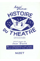 Histoire du theatre dessinee - de la prehistoire a nos jours, tous les temps et tous les pays - edit