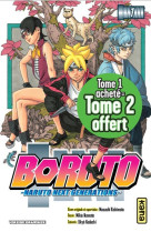 Boruto - naruto next generatio - boruto pack 1+1 (tomes 1 +2) - 2022