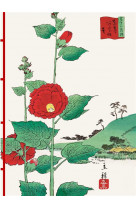 Carnet hazan les fleurs dans l-estampe japonaise 16 x 23 cm (papeterie)