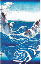 Carnet hazan l-eau dans l-estampe japonaise 16 x 23 cm (papeterie)