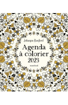 Agenda a colorier 2023 -  johanna basford