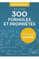 Petit livre de - 300 formules et proprietes pour la specialite maths du bac