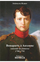 Bonaparte a auxonne, souvenir de jeunesse 1788-1791