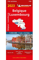 Carte nationale belgique, luxembourg 2023