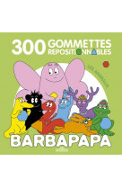 Barbapapa - 300 gommettes repositionnables - les animaux