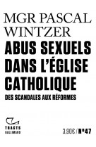 Abus sexuels dans l-eglise catholique - des scandales aux reformes