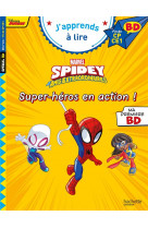Disney bd fin de cp- ce1 - spidey - super-heros en action