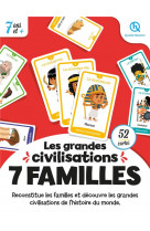 7 familles les grandes civilisations (2nde ed)