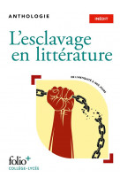 L-esclavage en litterature - anthologie
