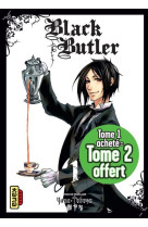 Black butler pack 1+1 (tomes 1 +2) - 2022