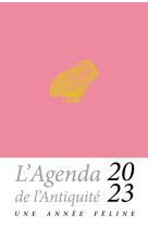 Agenda de l-antiquite 2023 - une annee feline - illustrations, noir et blanc