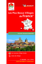 Carte routière et touristique carte des plus beaux villages de france