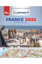 Atlas france - atlas atlas routier france 2022 - l'essentiel (a4-broche)
