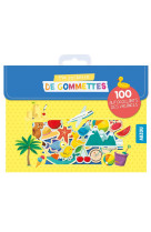 Ma pochette de 100 gommettes  - ma pochette de gommettes - 100 autocollants des vacances