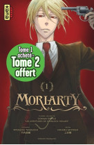 Pack 1+1 moriarty (tomes 1+2) - op 1+1 kana 2024