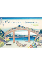 Cartes postales a colorier : estampes japonaises