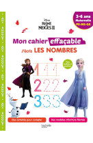 Reine des neiges 2 - j-ecris les lettres nombres et je compte (3-6 ans)