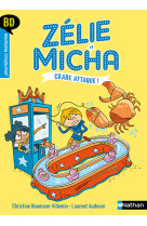 Bd premieres lectures - zelie et micha - tome 3 : crabe attaque !