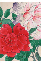 Carnet hazan roses dans l'estampe japonaise 18 x 26 cm (papeterie)