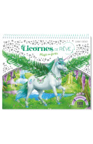 Licornes de rêve - carnet créatif - magie de la forêt