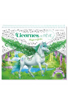 Licornes de rêve - carnet créatif - magie de la forêt