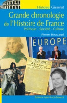 Grande chronologie de l'histoire de france