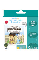 Coffret livre audio - l'agence mouche a versailles