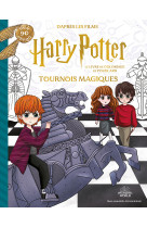 Harry potter - le livre de coloriage de poudlard - tournois magiques