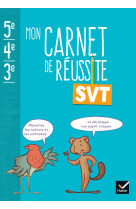 Mon carnet de réussite svt 5e 4e 3e - ed 2024 - carnet élève