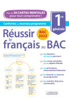 Bac 2023 - réussir le français au bac, avec des cartes mentales