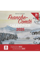 Calendrier 2025 - 16 mois - franche-comte