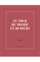 Carnet carré  "le tour du monde en 80 jours" (papeterie)