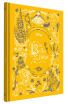 La belle et la bête - les chefs-d'oeuvre illustrés disney - disney princesses