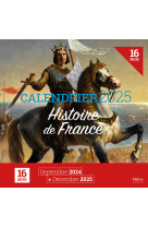 Histoire de france -  calendrier 2025