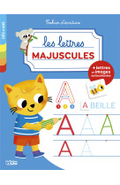 Cahier d'ecriture lettres maj