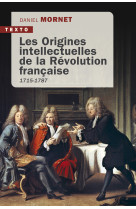 Les origines intellectuelles de la révolution française