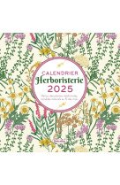 Calendrier mural herboristerie 2025