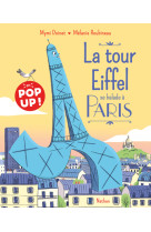 La tour eiffel se balade à paris - pop up