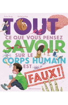 Tout ce que vous pensez savoir sur le corps humain est faux !