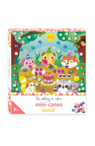 Mini-canes kawaii - mini boîte avec accessoires