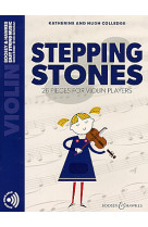 Hugh colledge  : stepping stones - violon - recueil + enregistrement(s) en ligne