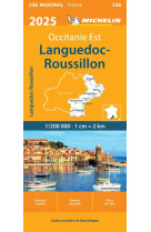 Carte régionale languedoc-roussillon 2025