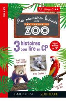 Premières lectures une saison au zoo  3 histoires à lire cp niv 2