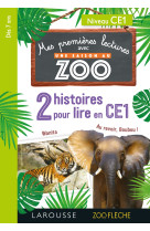 Premières lectures une saison au zoo 2 histoires pour lire en ce1