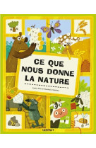 Ce que nous donne la nature