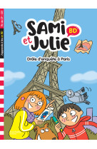 Sami et julie bd fin de cp-ce1 - drôle d'enquête à paris