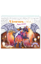 Licornes de rêve - carnet créatif - magie des sorcières