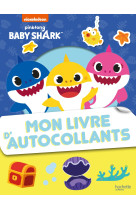 Baby shark - mon livre d'autocollants