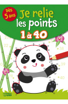 Je relie les points de 1 a 40