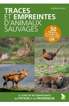 Traces et empreintes d'animaux sauvages